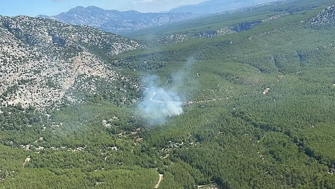 Antalya'da orman yangını