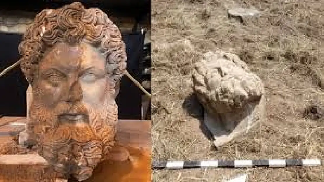 Aphrodisias’ta benzersiz bir keşif: Kolosal Zeus Başı