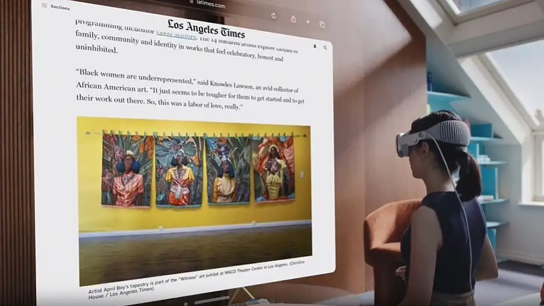 Apple’ın karma gerçeklik gözlüğü Vision Pro’nun Şubat’ta satışa sunulması bekleniyor
