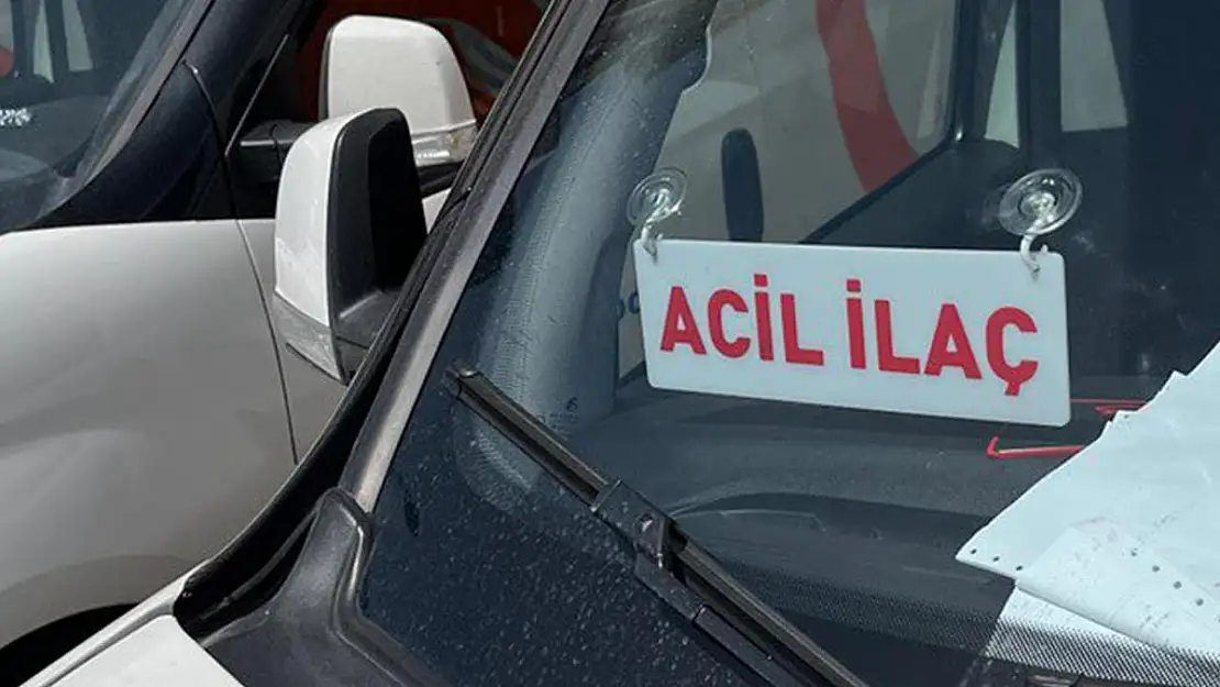 Araçlarda ‘acil ilaç’ ibaresi trafik kurallarında yer almıyor