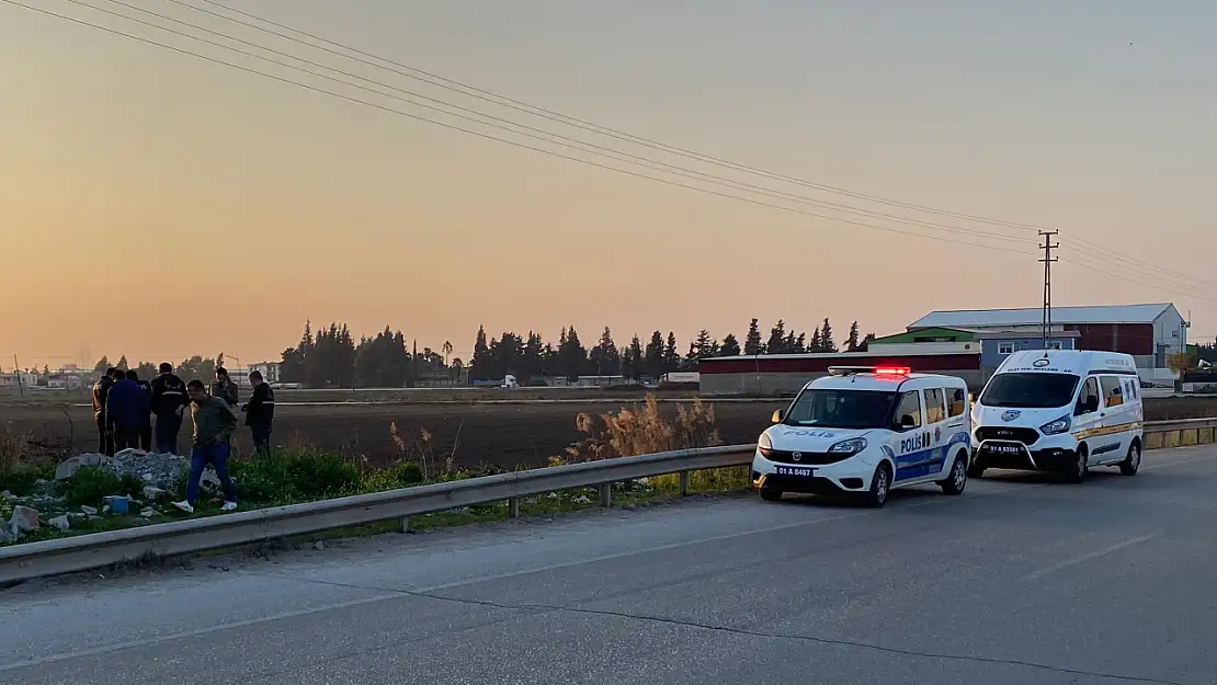 Arızalanan araçla durdu, insan kemikleri ve kafatası buldu