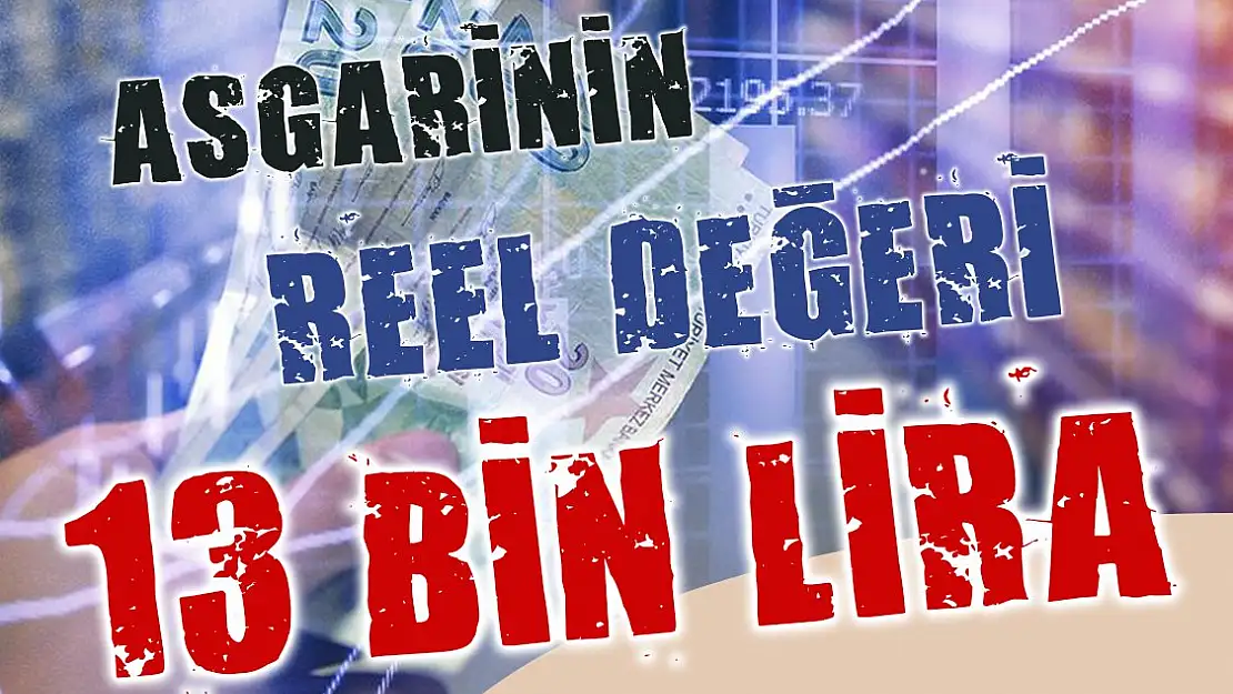 Asgari ücretin alım gücü 13 bin TL’ye gerileyecek