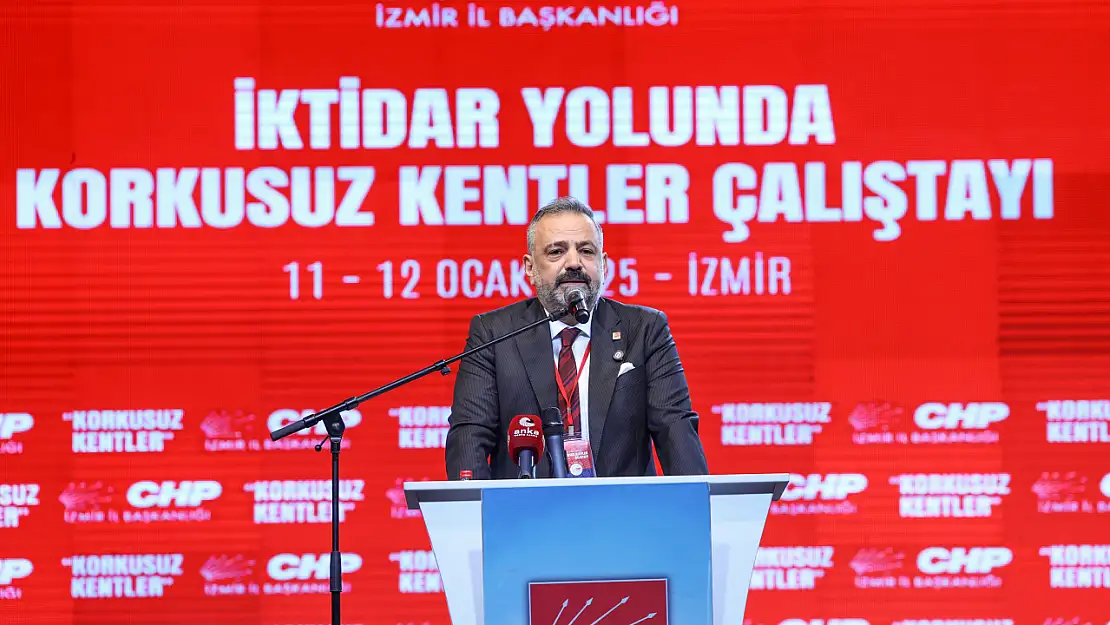 Aslanoğlu, CHP İzmir'in 2025 yol haritasını açıkladı: Biz korkusuz bir örgütüz