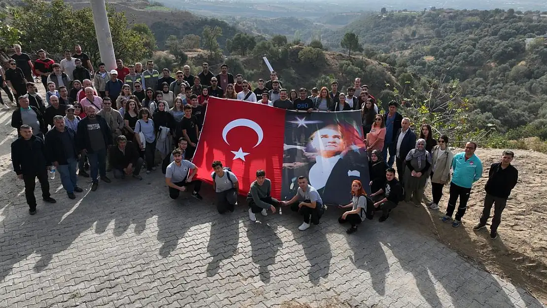 Atatürk doğa yürüyüşünde anıldı