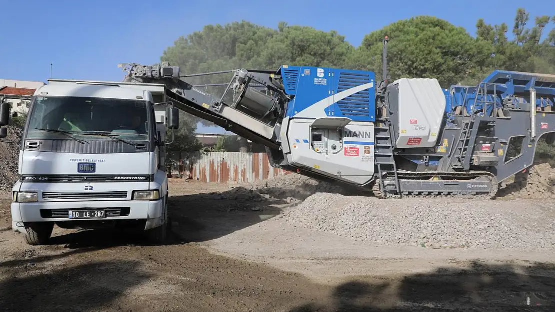 Atık taşlar ekonomiye kazandırılıyor