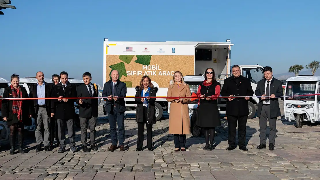 Atık yönetimine UNDP'den araç desteği