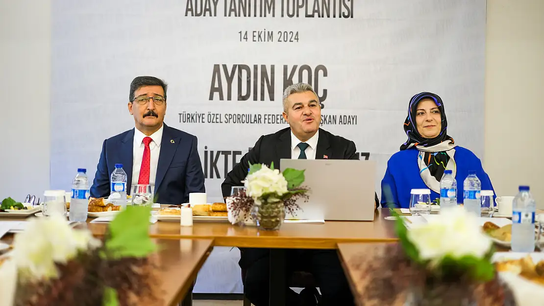 Aydın Koç, TÖSSFED Başkanlığına adaylığını açıkladı | İşte projeleri