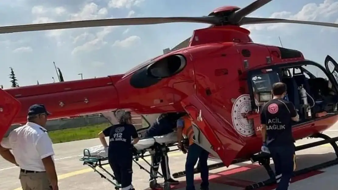 Aydın’da boğulma vakası, o genç helikopter ile Manisa’ya sevk edildi