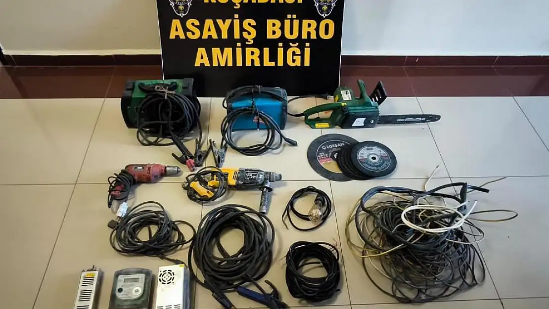 Aydın’da hırsızlık operasyonu