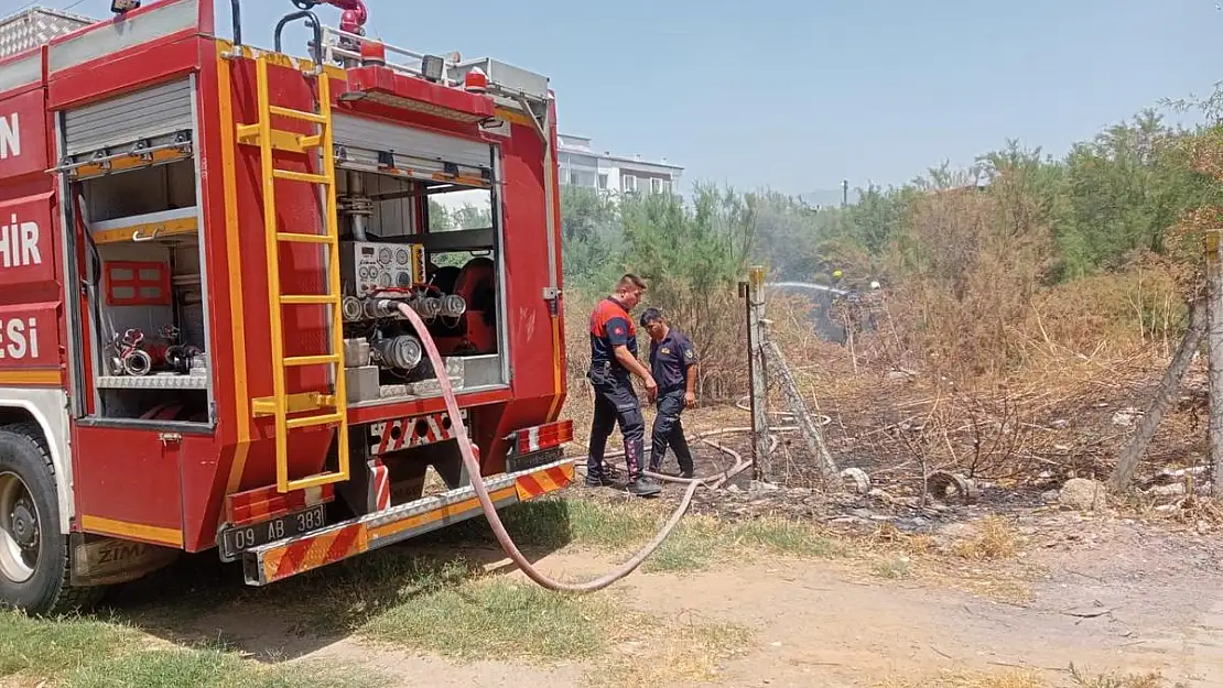 Aydın’da itfaiyecilerin zor günü