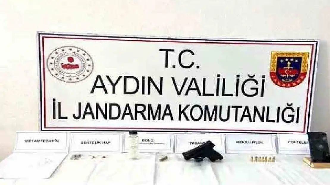 Aydın’da jandarma uyuşturucuya geçit vermedi