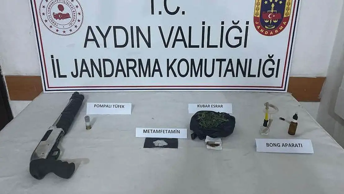 Aydın’da uyuşturucu taciri ormana kaçarken yakalandı