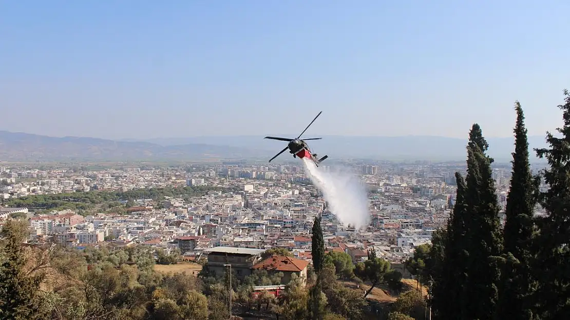  Aydın'daki yangın kontrol altına alındı