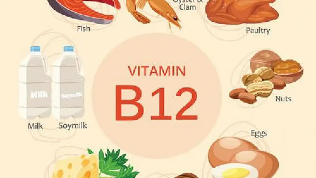 B12 vitamini eksikliğine dikkat!