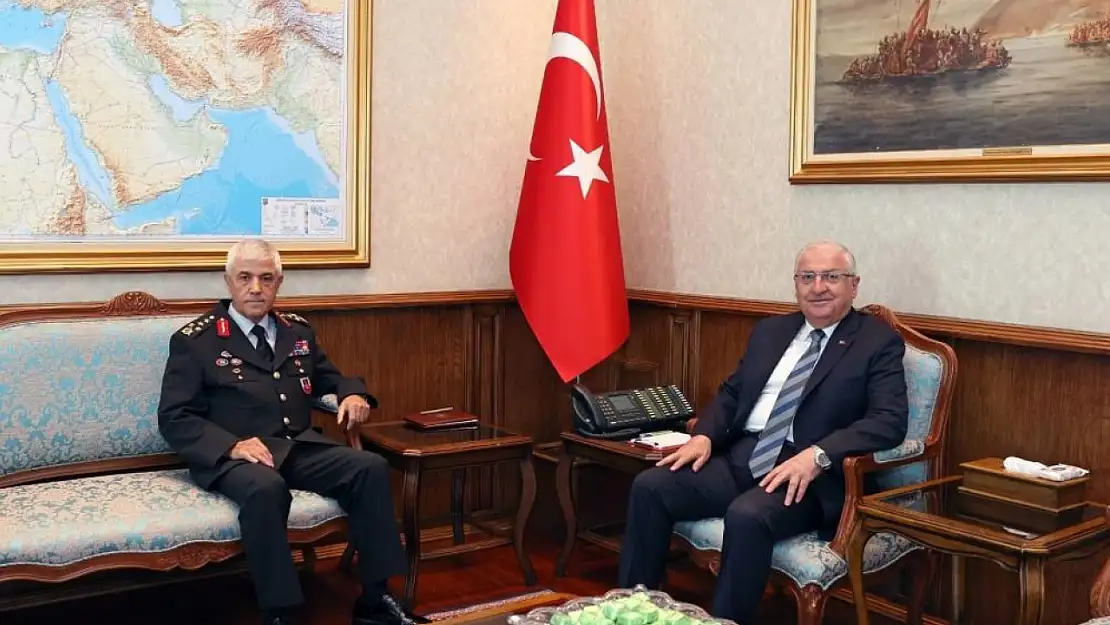 Bakan Güler eski Orgeneral Çetin'i ağırladı