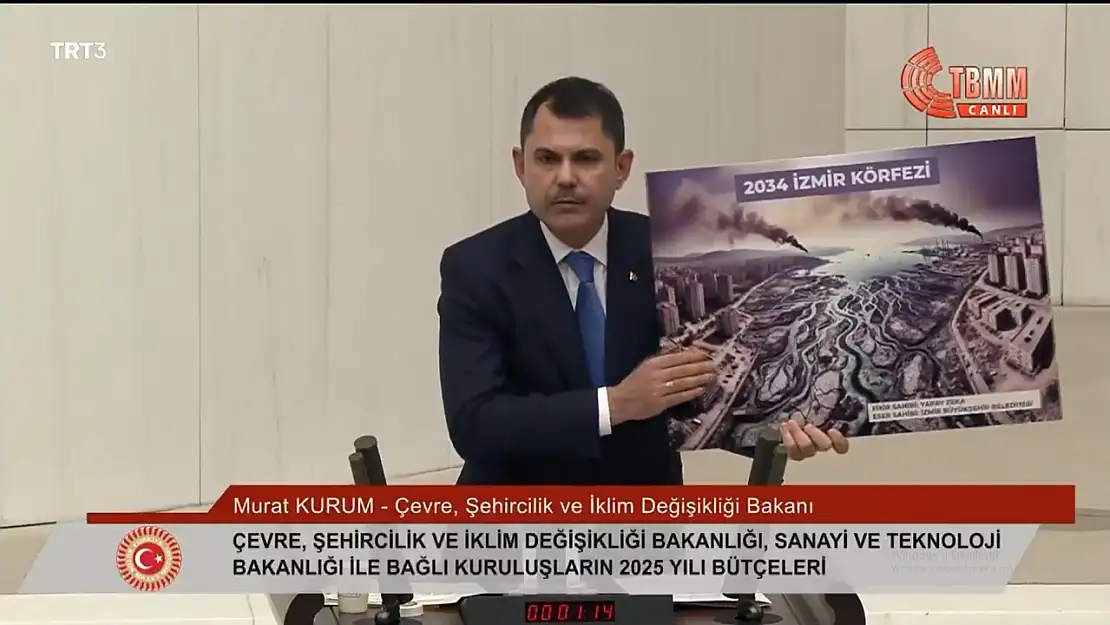 Bakan Kurum, İzmir Körfezi'nin 10 yıl sonraki halini gösterdi