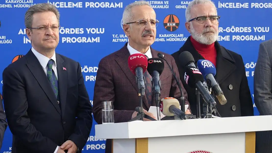 Bakan Uraloğlu: Ankara-İzmir hızlı tren projesi 2026 yılında tamamlanacak