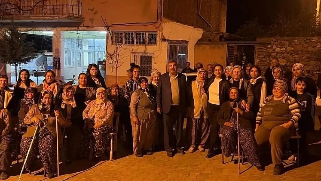 Balabanlı Muhtarı Karataş'tan Topuklu Efe Güleç'e Tam Destek