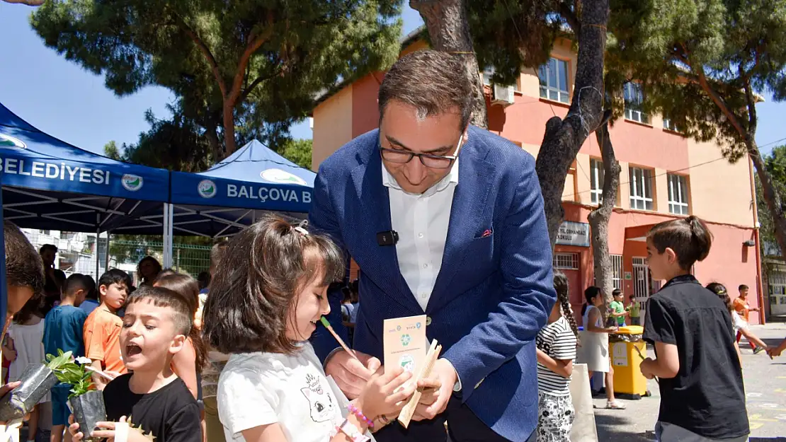 Balçova'da miniklere büyük sorumluluk