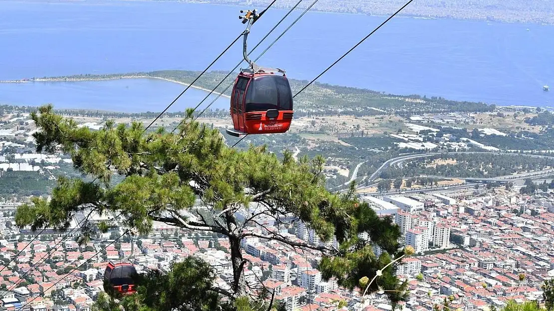 Balçova teleferikte bakım çalışmaları tamamlandı