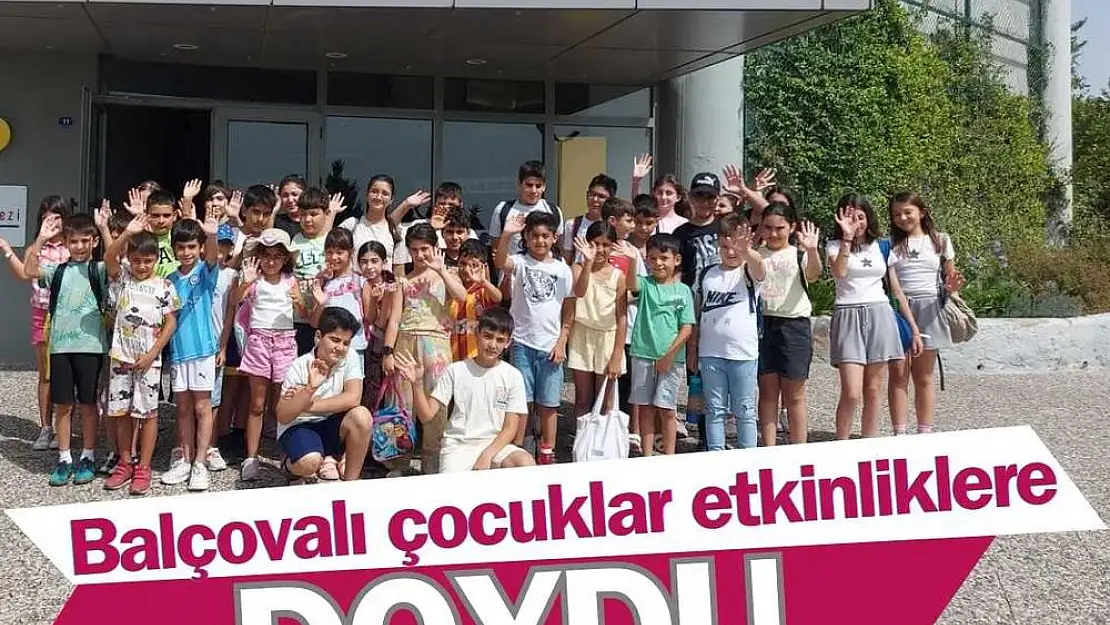 Balçovalı çocuklar yaz etkinliklerine doydu