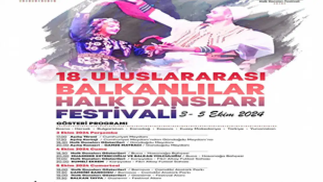 Balkan Festivali başlıyor