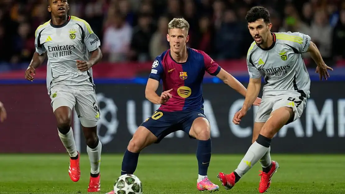 Barcelona - Benfica maçında tarihi an! Oyun yarıda kesildi