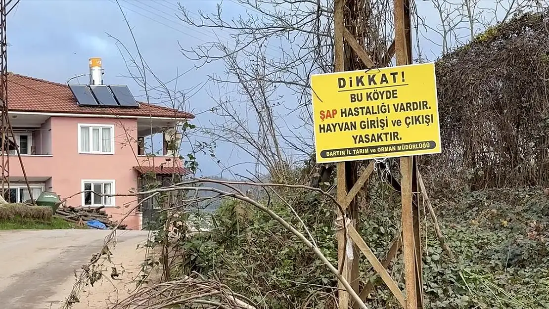 Bartın’da şap nedeniyle 12 köy…