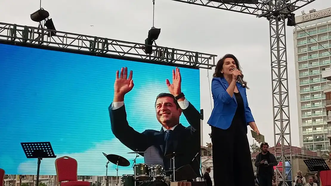 Başak Demirtaş İzmir'den seslendi: Seçim Selo'yu getirsin