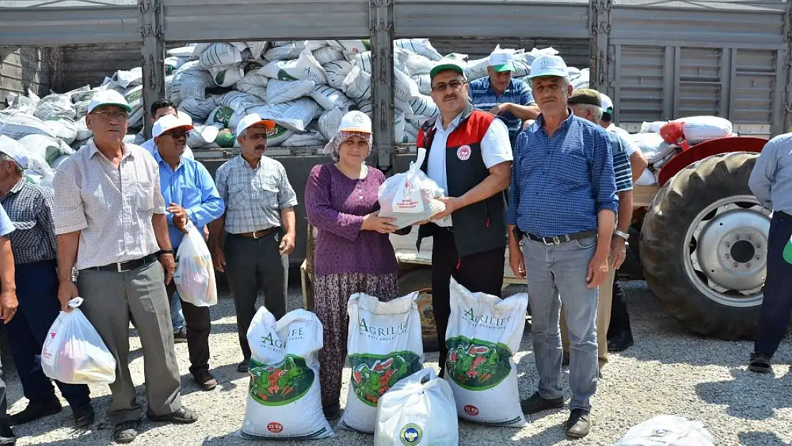 Başarılı üreticiye gübre desteği