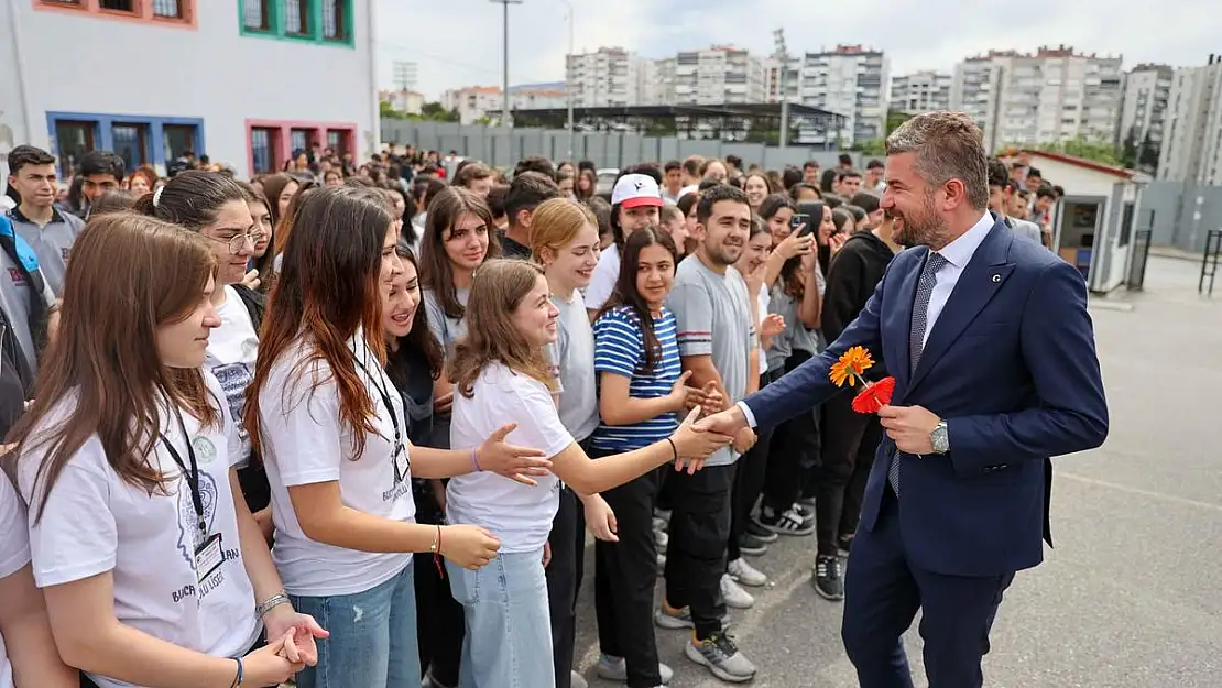 Başkan Duman'dan gençlere moral