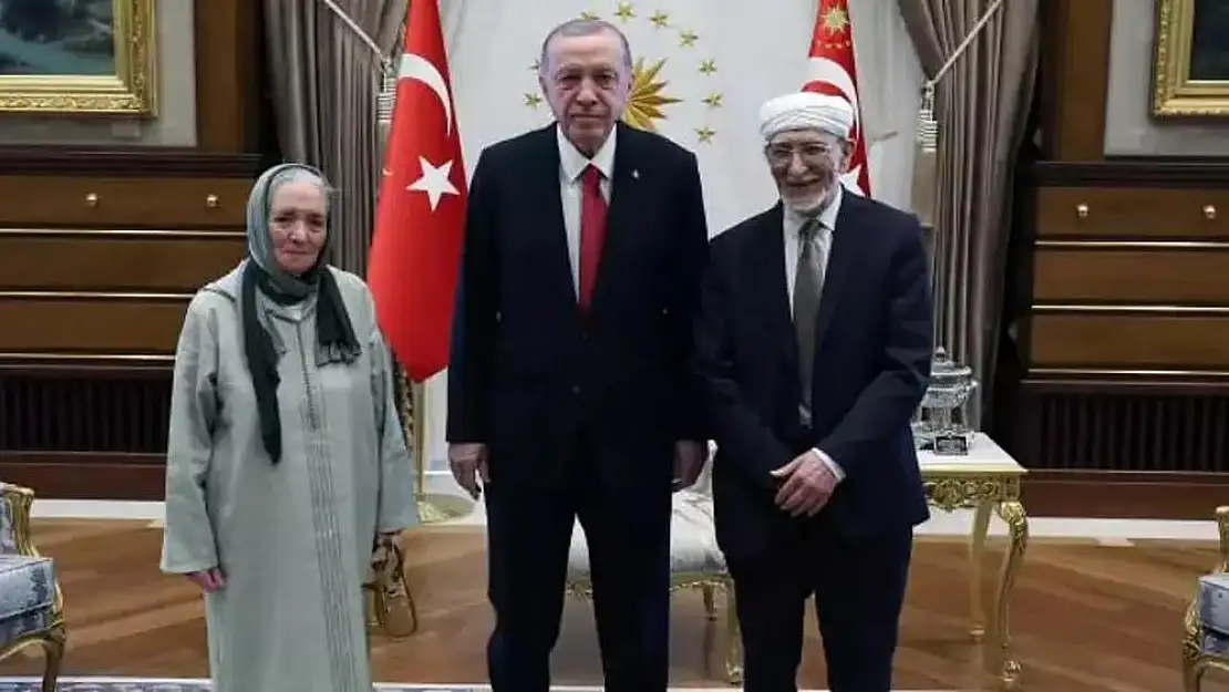 Başkan Erdoğan, Faslı filozof ile görüştü