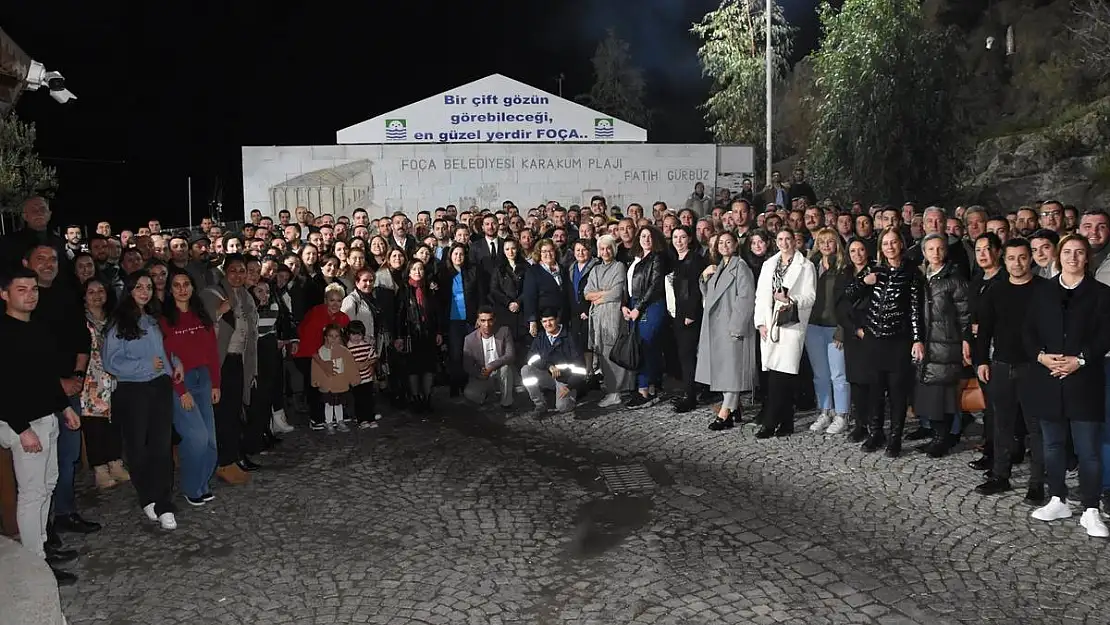 Başkan Fatih Gürbüz, mesai arkadaşları ve dostlarıyla buluştu