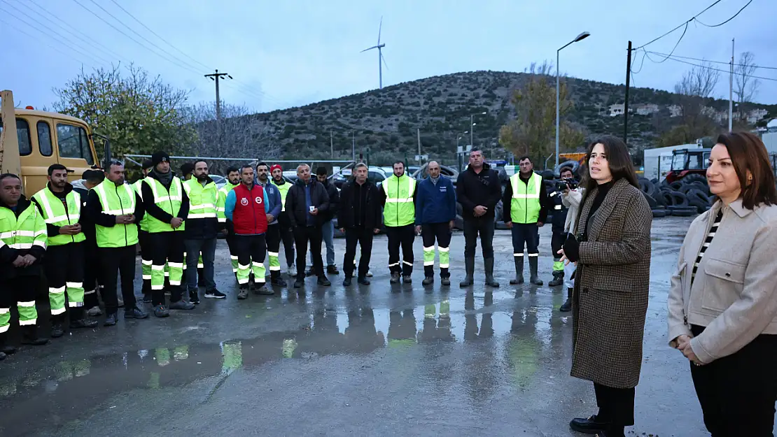 Başkan Lâl Denizli'den belediye çalışanlarına yeni yıl mesajı