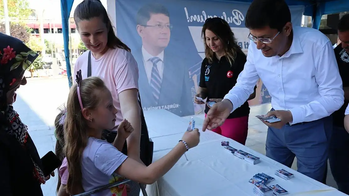 Başkan Özcan’dan öğrencilere  lunapark bileti