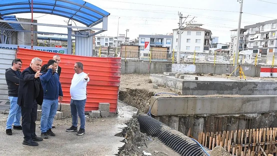 Başkan Tekin Torbalı’da proje sahasını inceledi