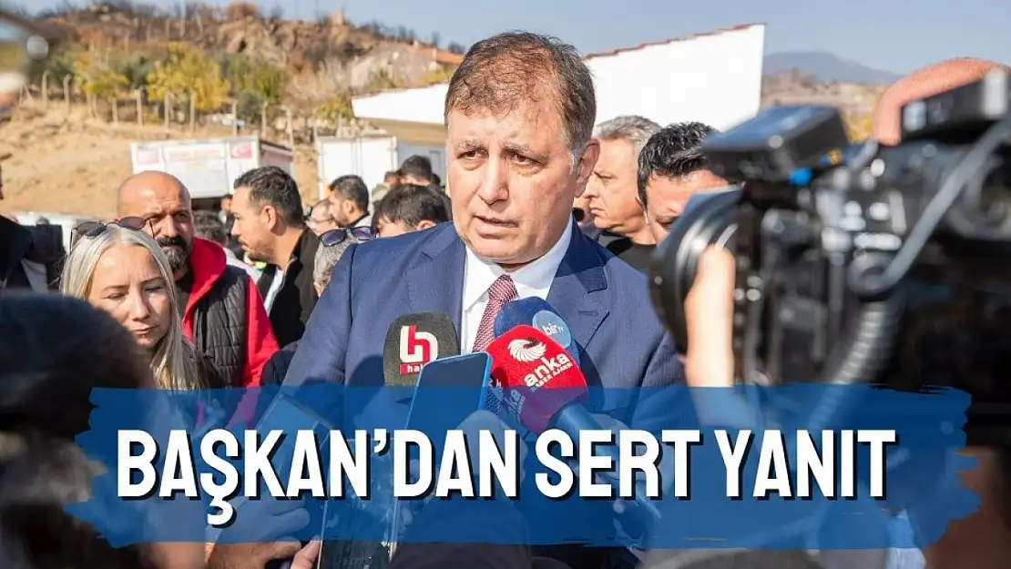 Başkan Tugay'dan çarpıcı açıklamalar