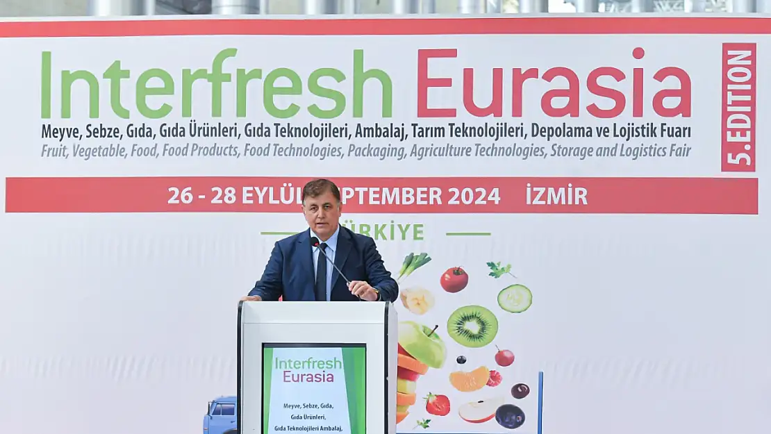 Başkan Tugay Interfresh Eurasia Fuarı'nda 