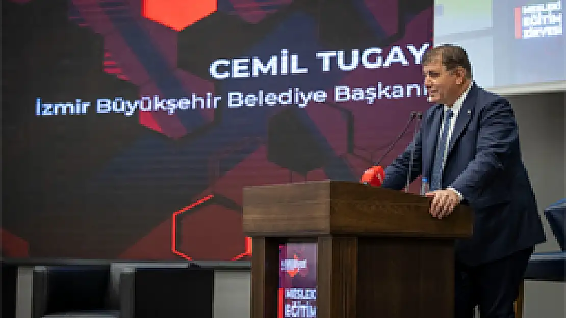 Başkan Tugay Mesleki Eğitim Zirvesi’ne katıldı