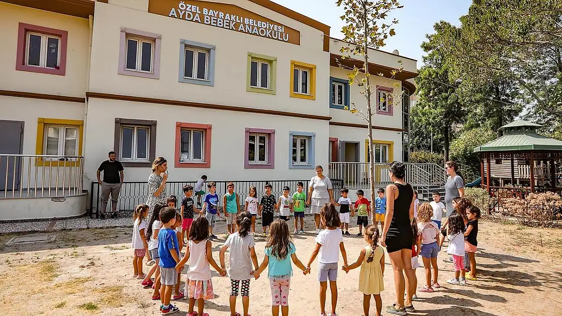 Bayraklı’da anaokulunun adını çocuklar belirledi