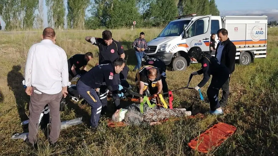 Bayburt’ta trafik kazasında 6 kişi yaralandı