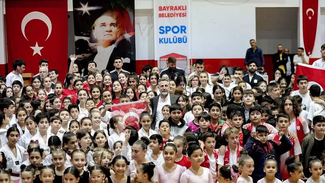 ‘Bayraklı sporun başkenti oldu’