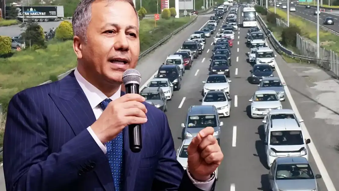 Bayramda yola çıkacaklar dikkat: Bakan Yerlikaya duyurdu