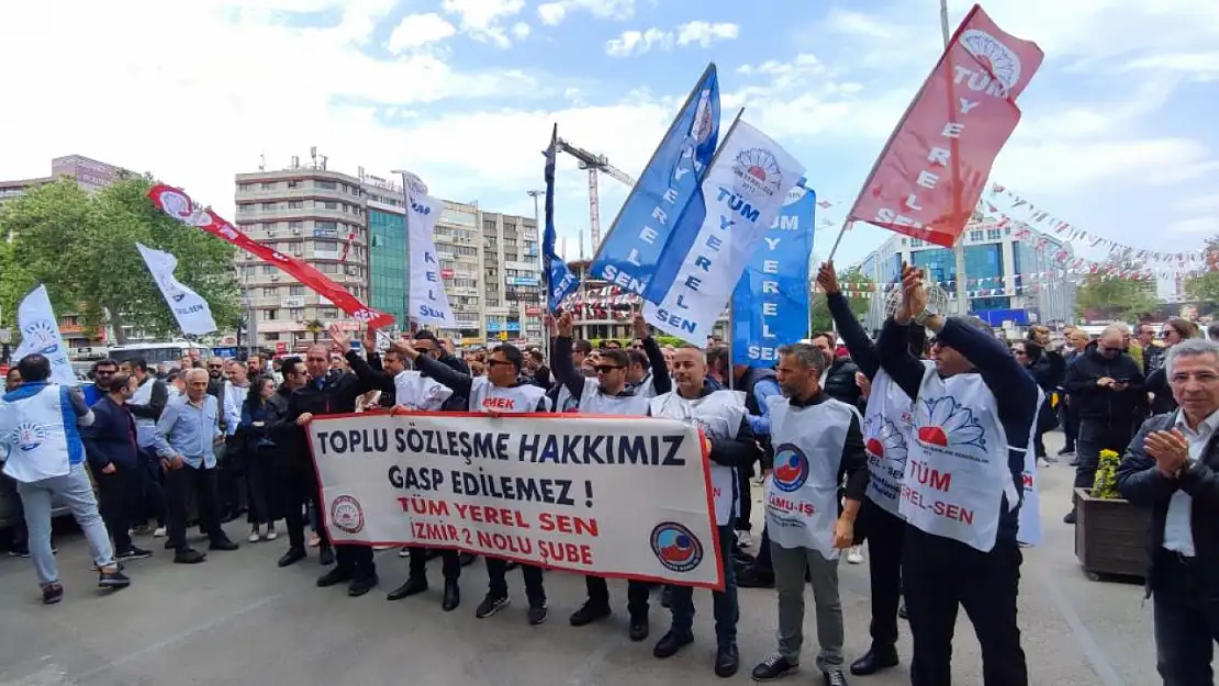 Belediyede memurlar iş bıraktı: Haklarımızı alana kadar eylemlerimiz sürecek!
