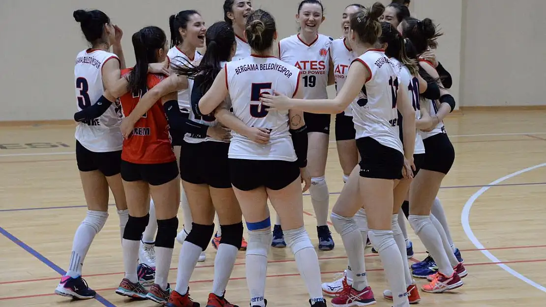 Bergama Belediyesi voleybol maç takvimi belli oldu