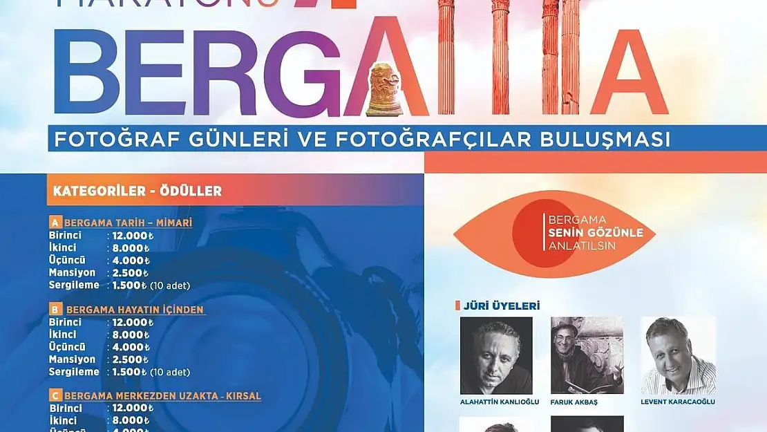 Bergama’da fotoğrafçılar maratonu gerçekleşecek