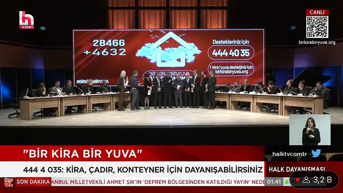 'Bir Kira Bir Yuva' kampanyasında hedefe ulaşıldı