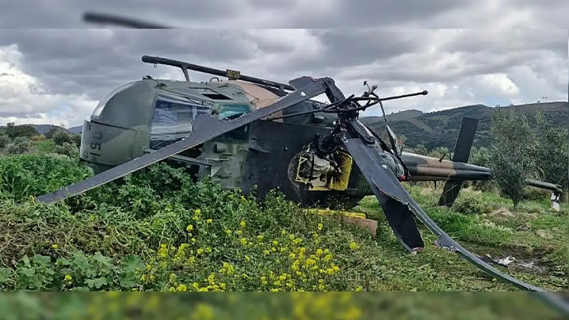 Bir personelin yaralandığı helikopter kazasında yeni gelişme!