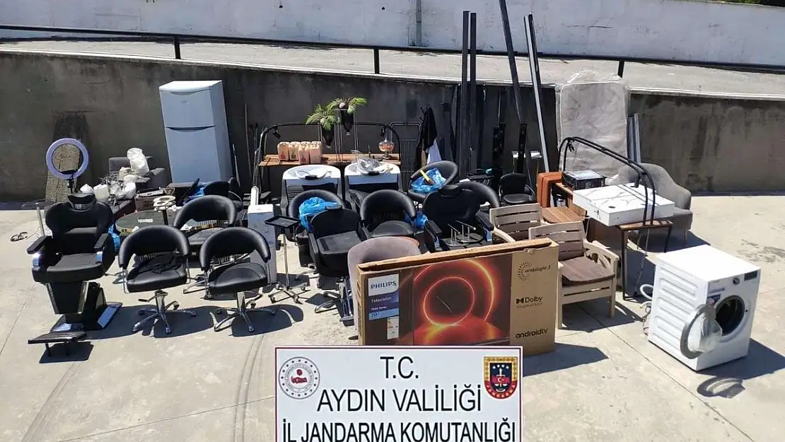 Bodrum’da hırsızlar kadın kuaförünü boşalttı