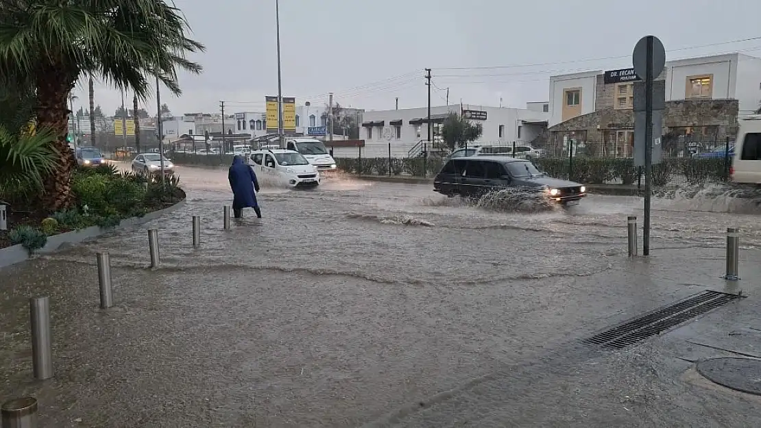 Bodrum’da hortum dehşeti